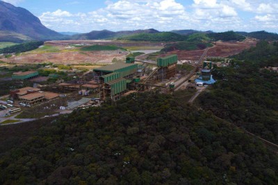 Complexo de Germano está situado nos municípios de Mariana e Ouro Preto
       -  (crédito: Samarco/Divulgação)