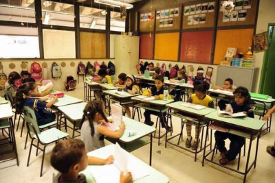 Turma de alfabetização no Centro Pedagógico da UFMG, na Pampulha -  (crédito: Luiza Ananda/UFMG)