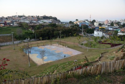 Reaberto em dezembro do ano passado, após reformas, o espaço foi inaugurado como palco no início de junho, quando recebeu o festival Punk no Park -  (crédito: Tulio Santos/EM/D.A.Press. Brasil. Belo Horizonte)