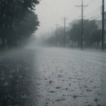 Guarda-chuva sempre na bolsa: Cidades onde chove muito no Brasil - Imagem gerada por i.a