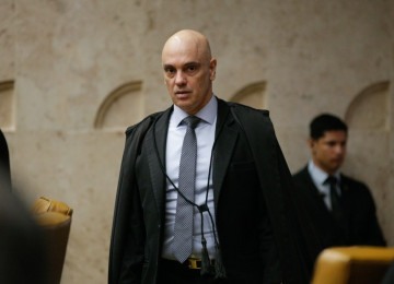 Moraes já é relator de uma ação sobre o aumento do IOF -  (crédito: Victor Piemonte/STF)