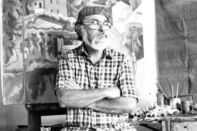 O pintor mineiro Inimá de Paula ajudou a criar a Sociedade Cearense de Artes Plásticas, na década de 1940 -  (crédito: Fundação Inimá de Paula/divulgação)