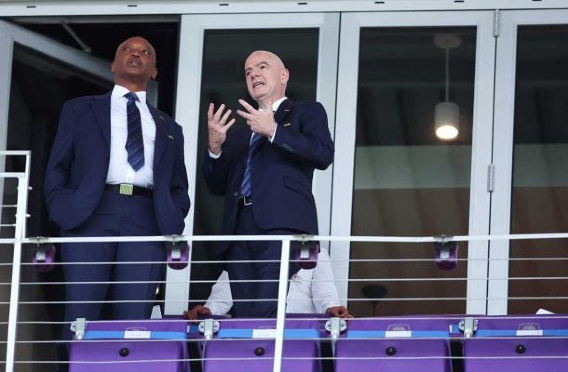 Futebol brasileiro encanta e se destaca no Mundial, diz Infantino