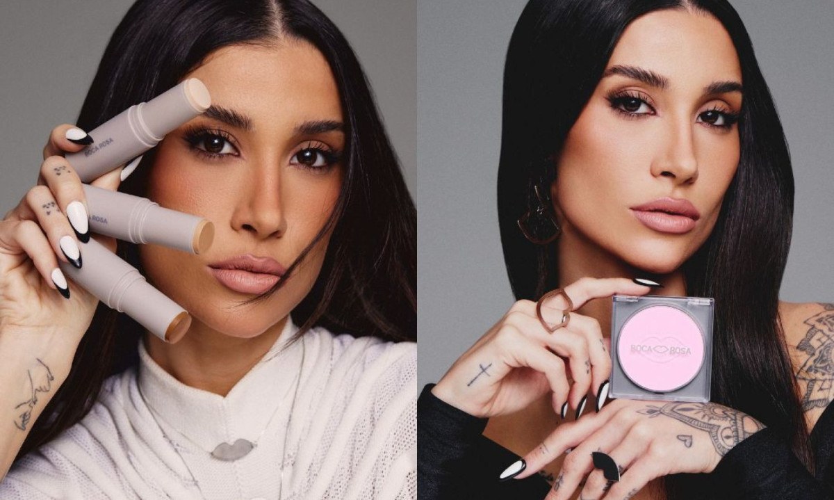 Bianca Andrade e sua linha de cosméticos