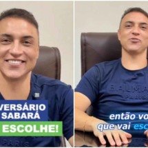 Prefeito de Sabará faz votação para nova atração da festa de aniversário - Imagem: Instagram/Reprodução