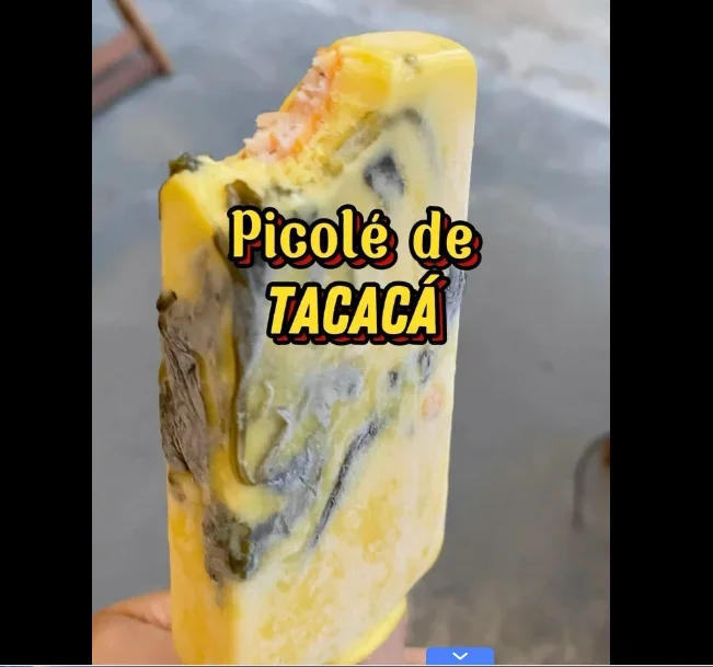 Inovação e criatividade: Iguaria indígena que se toma bem quente vira picolé no Pará - Reprodução Instagram donzelitto