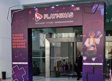 O Governo de Minas Gerais lançou o PlayMinas, projeto que une games, educação, tecnologia e cultura digital -  (crédito: Leo Lima/EM/D.A Press)