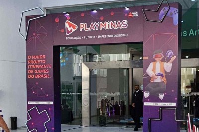 O Governo de Minas Gerais lançou o PlayMinas, projeto que une games, educação, tecnologia e cultura digital -  (crédito: Leo Lima/EM/D.A Press)
