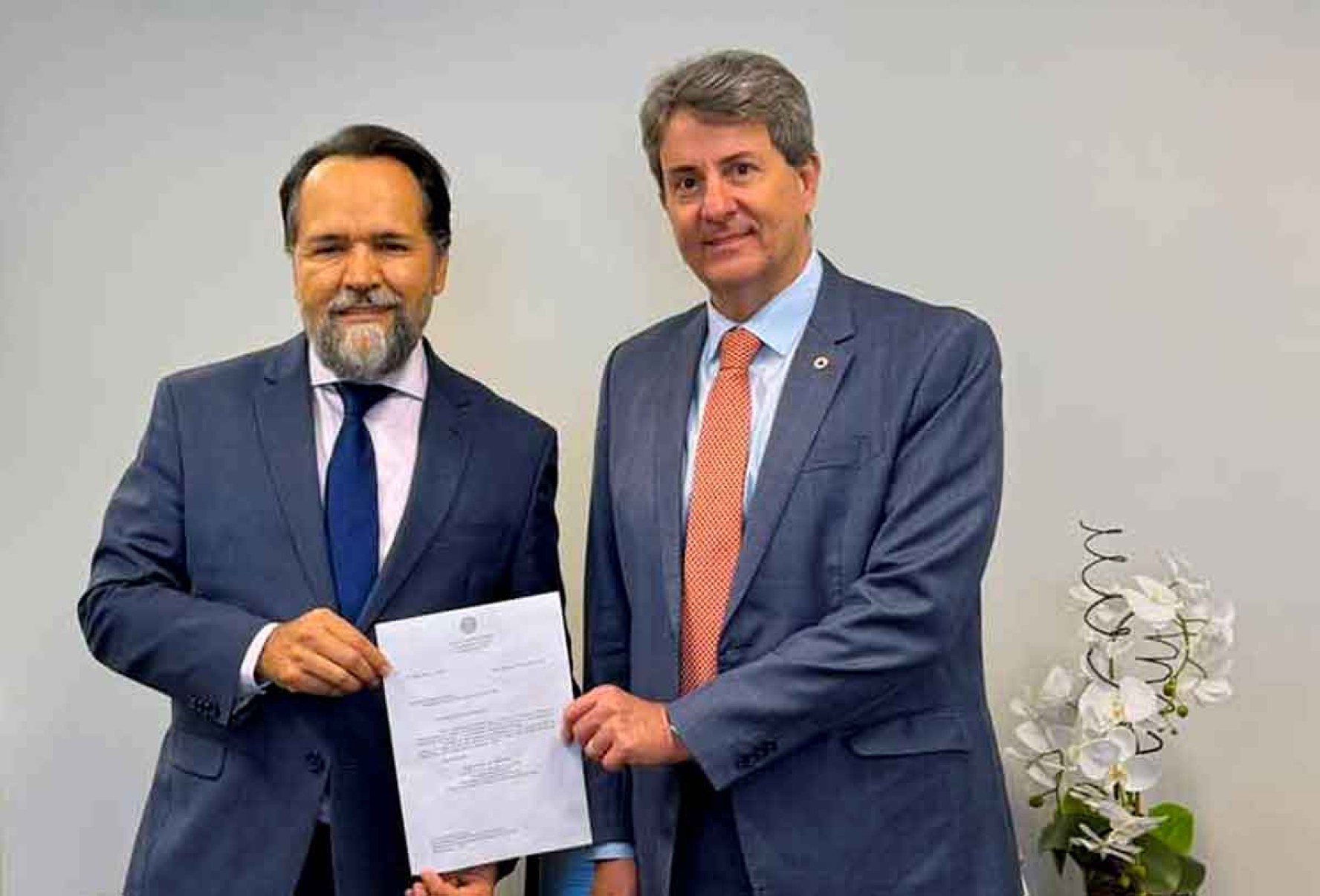 Desembargador Ramon Tácio e Sérgio Pessoa