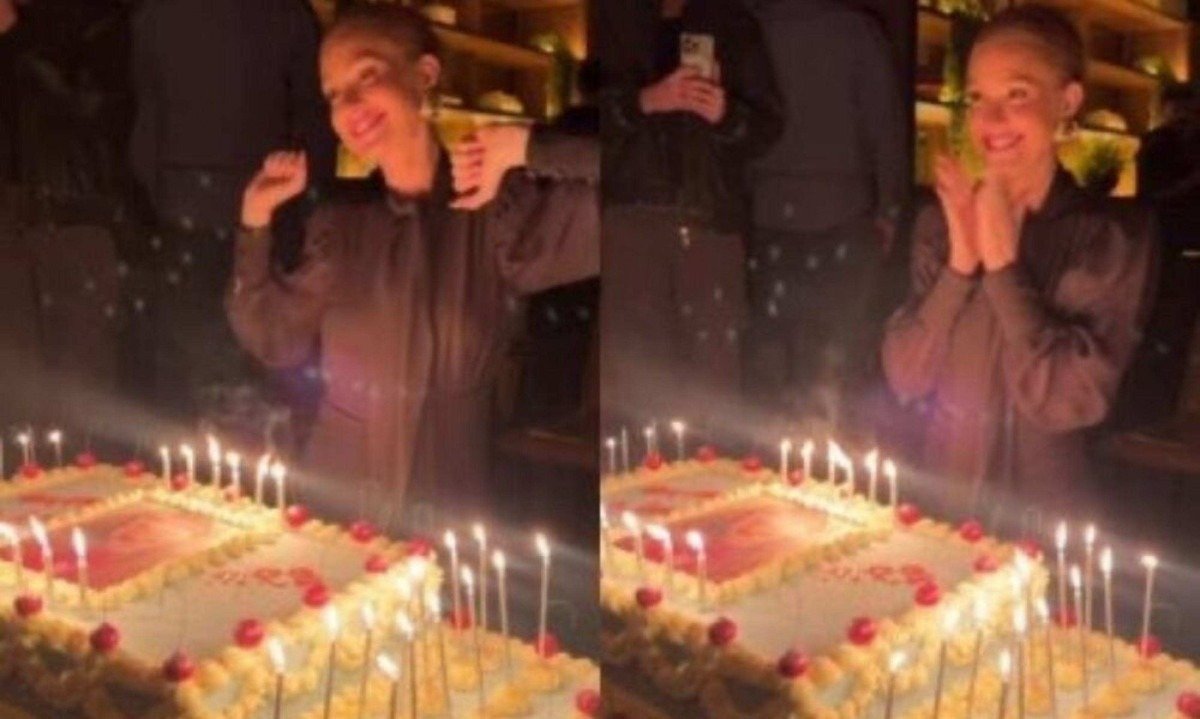 Marina Ruy Barbosa celebra seus 30 anos com festa intimista ao lado de amigos e familiares -  (crédito: Tupi - Pablo Oliveira)