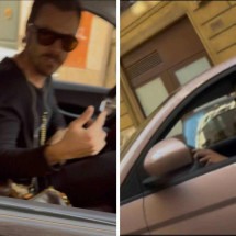 Harry Styles tenta ajudar fã a fazer baliza na Itália - TikTok / reprodução