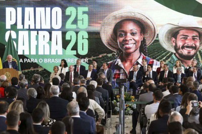 Plano Safra de R$ 516,2 bilhões será usado para financiar a agricultura e a pecuária empresarial no país -  (crédito: Marcelo Camargo/Agência Brasil)