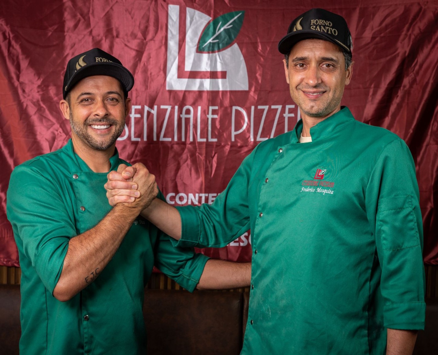Os sócios Diego Silva e Frederico Mesquita, da L'Essenziale