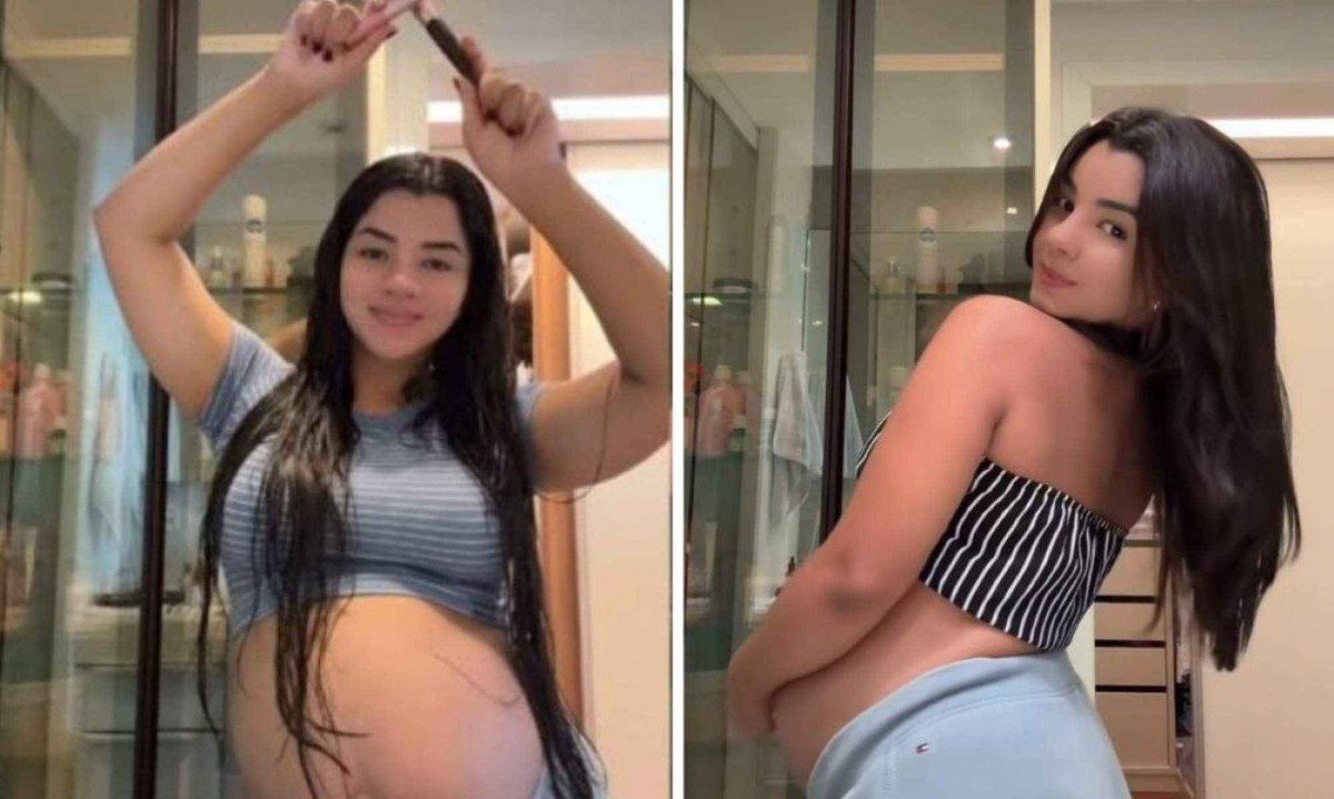 Ary Mirelle renova o visual e aposta em corte curtinho no fim da gestação -  (crédito: Tupi - Pablo Oliveira)