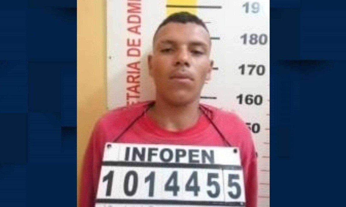 Detento foge de presídio no Sul de MG; helicóptero da PM ajuda nas buscas -  (crédito: Sejusp/MG)