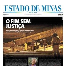 Capa impressa do Estado de Minas de 3/7/2025 -  jwilsoncarvalho.mg