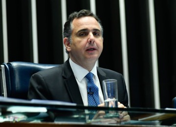 O Programa de Pleno Pagamento da Dívida dos Estados (Propag) foi idealizado por Pacheco no Congresso Nacional -  (crédito: Geraldo Magela/Agência Senado – 01/2/25)