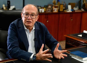 O ministro do STF Gilmar Mendes, um dos autores da proposta de implantação do semipresidencialismo no Brasil -  (crédito: Evaristo Sá/AFP – 4/1/24)