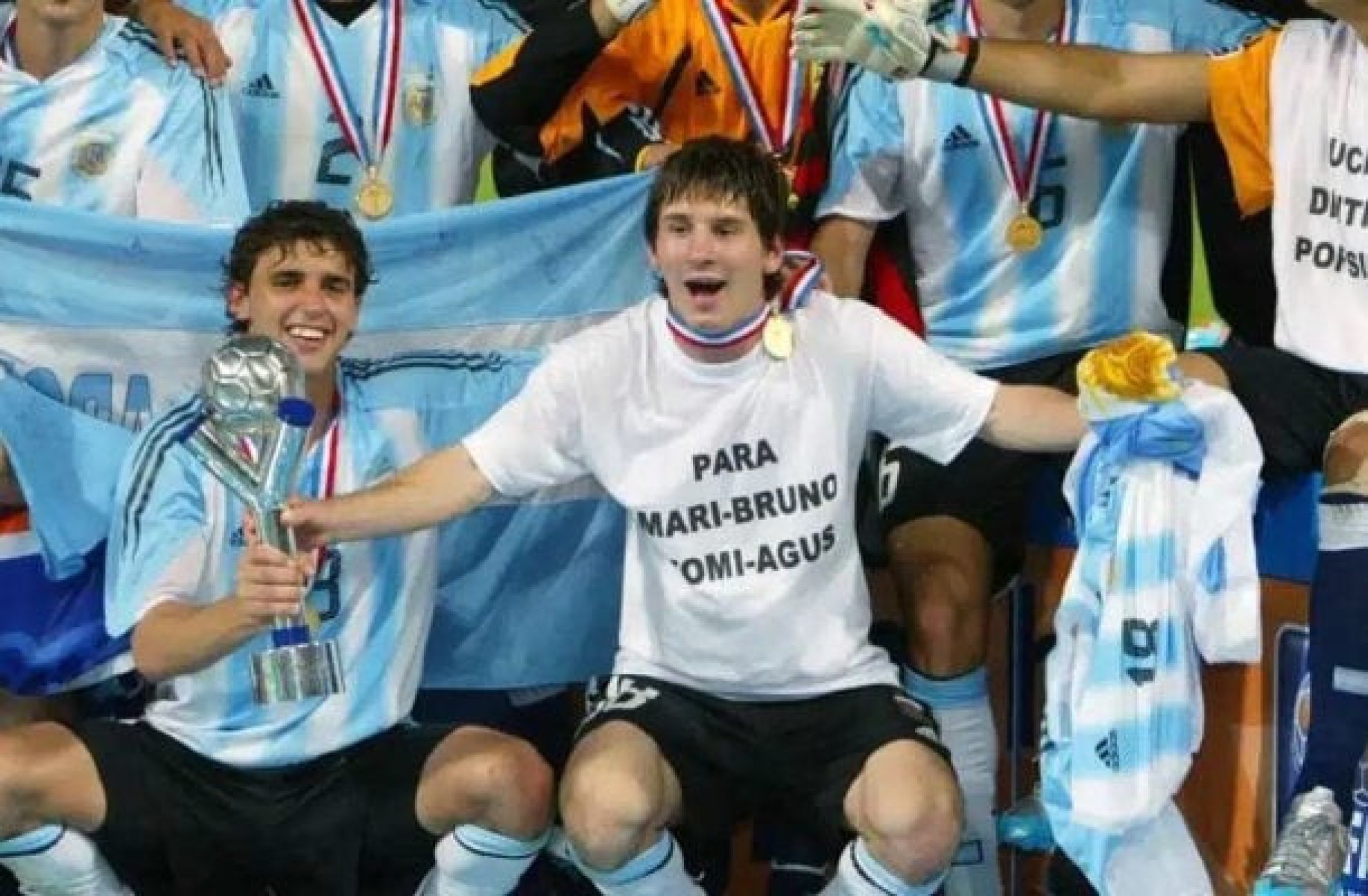Há 20 anos, Messi ganhava seu primeiro título com a Argentina