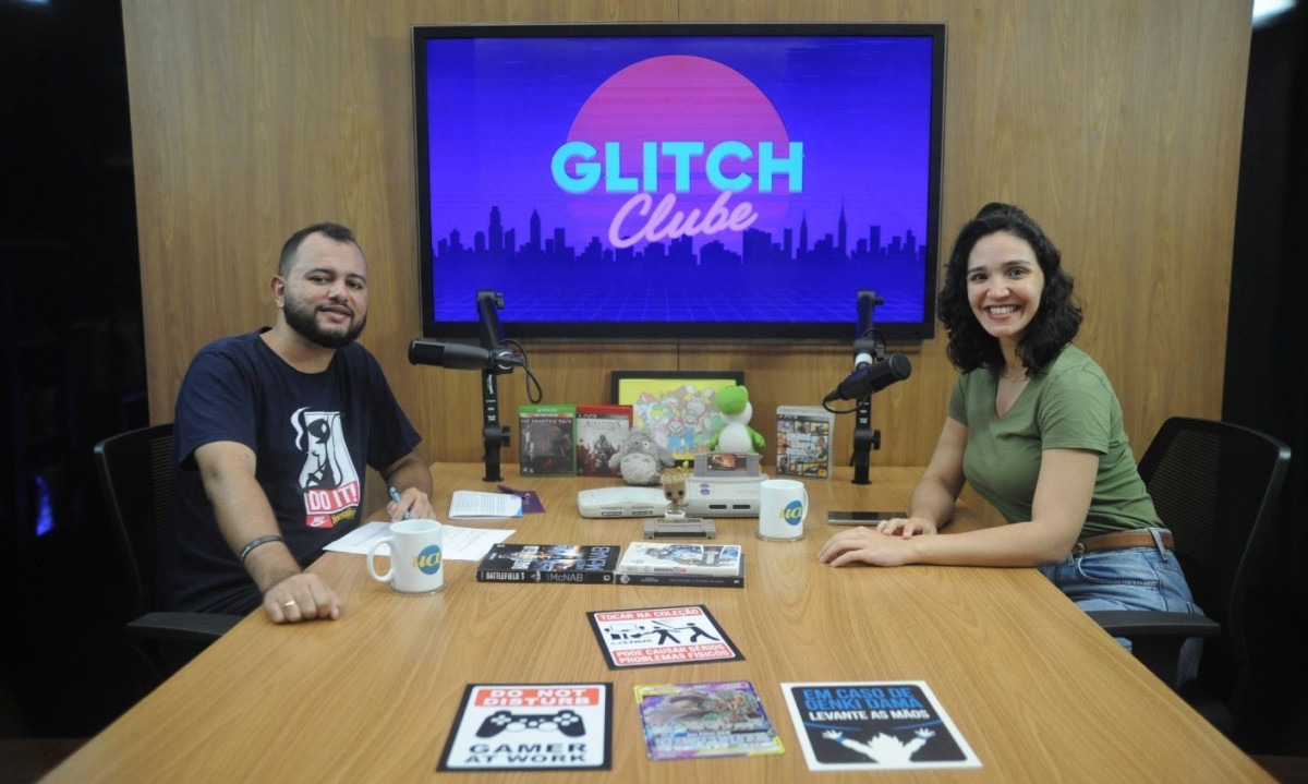 O Glitch Clube analisou as principais notícias de junho de 2025 no mundo dos games. -  (crédito: Alexandre Guzanshe/EM/D.A Press. )