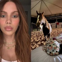 Saiba como é a terapia com cavalos que Anitta fez em Minas Gerais - Reprodução Observatório dos Famosos / Instagram 