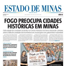 CONFIRA A CAPA DO ESTADO DE MINAS DO DIA 04/07/2025