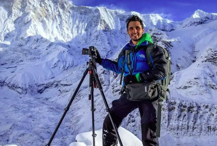 Todos morreram:  Fotógrafo brasileiro é enterrado perto da montanha onde grupo sofreu acidente - Reprodução/Redes Sociais