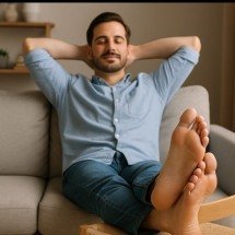 O prazer de ficar e o risco de não sair  - imagem gerada por i.a