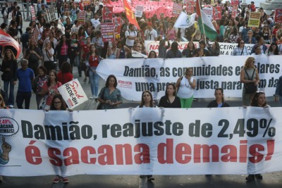 A categoria optou pela 'assembleia permanente', ou seja, a partir desta quinta-feira, caso a PBH ofereça um retorno, uma nova votação pode ser convocada a qualquer momento -  (crédito: Marcos Vieira/EM/D.A Press)