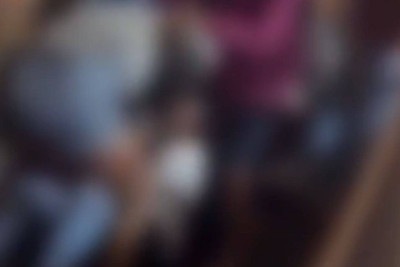 Pai de aluna entrou na escola e agrediu três adolescentes -  (crédito: Reprodução/Redes sociais)