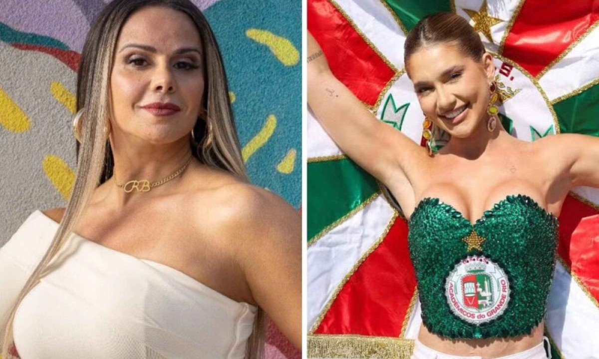 Viviane Araújo comenta escolha de Virginia Fonseca na Grande Rio -  (crédito: Tupi - Pablo Oliveira)