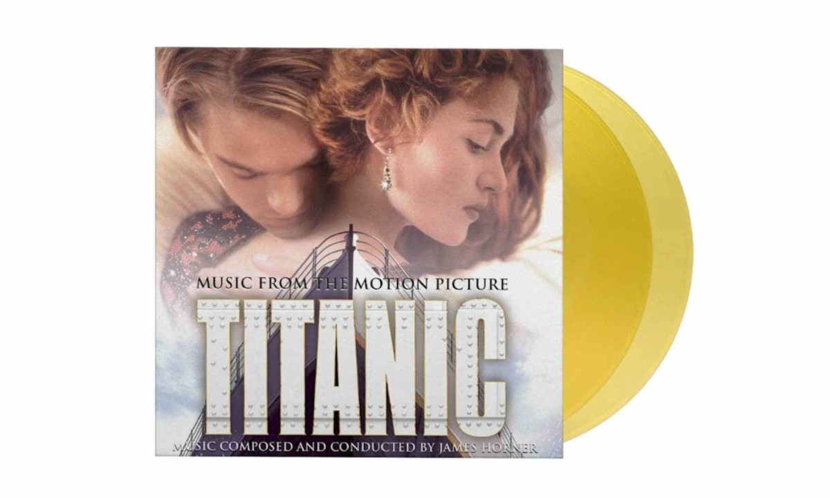 Trilha sonora de 'Titanic' ganha edição especial em vinil duplo amarelo - (crédito: Little Ambeer Fish) Trilha sonora de 'Titanic' ganha edição especial em vinil duplo amarelo - (crédito: Little Ambeer Fish)