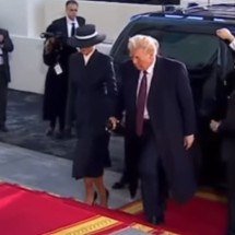 O "chapéu da antipatia" de Melania Trump e outros modelos: veja a tradição desse item tradicional da moda - Reprodução de vídeo