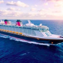 Menina despenca de navio da Disney e pai pula no mar para salvá-la - Divulgação/Disney