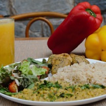 Restaurante vegetariano serve "comida para o corpo e a alma" - Croccoveg/ Divulgação
