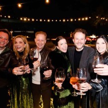 Amanda e Eloi Oliveira Filho, Adriana e Eloi Oliveira, Naty Vasconcelos, 
Alexandre Machado, Marina Diniz e Breno Oliveira -  (crédito: Walisson Queiroz/divulgação)