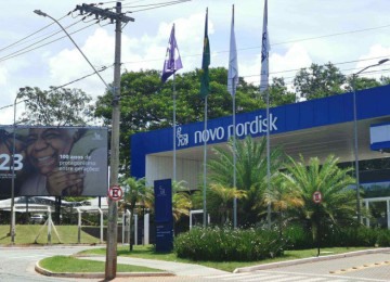 Hoje, 25% da insulina produzida mundialmente pela farmacêutica saem da unidade do Norte de Minas -  (crédito: Google Lens)