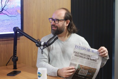 Bruno Pedralva concedeu entrevista para o Estado de Minas nesta sexta-feira (4/7) -  (crédito: Edésio Ferreira/EM/D.A Press)