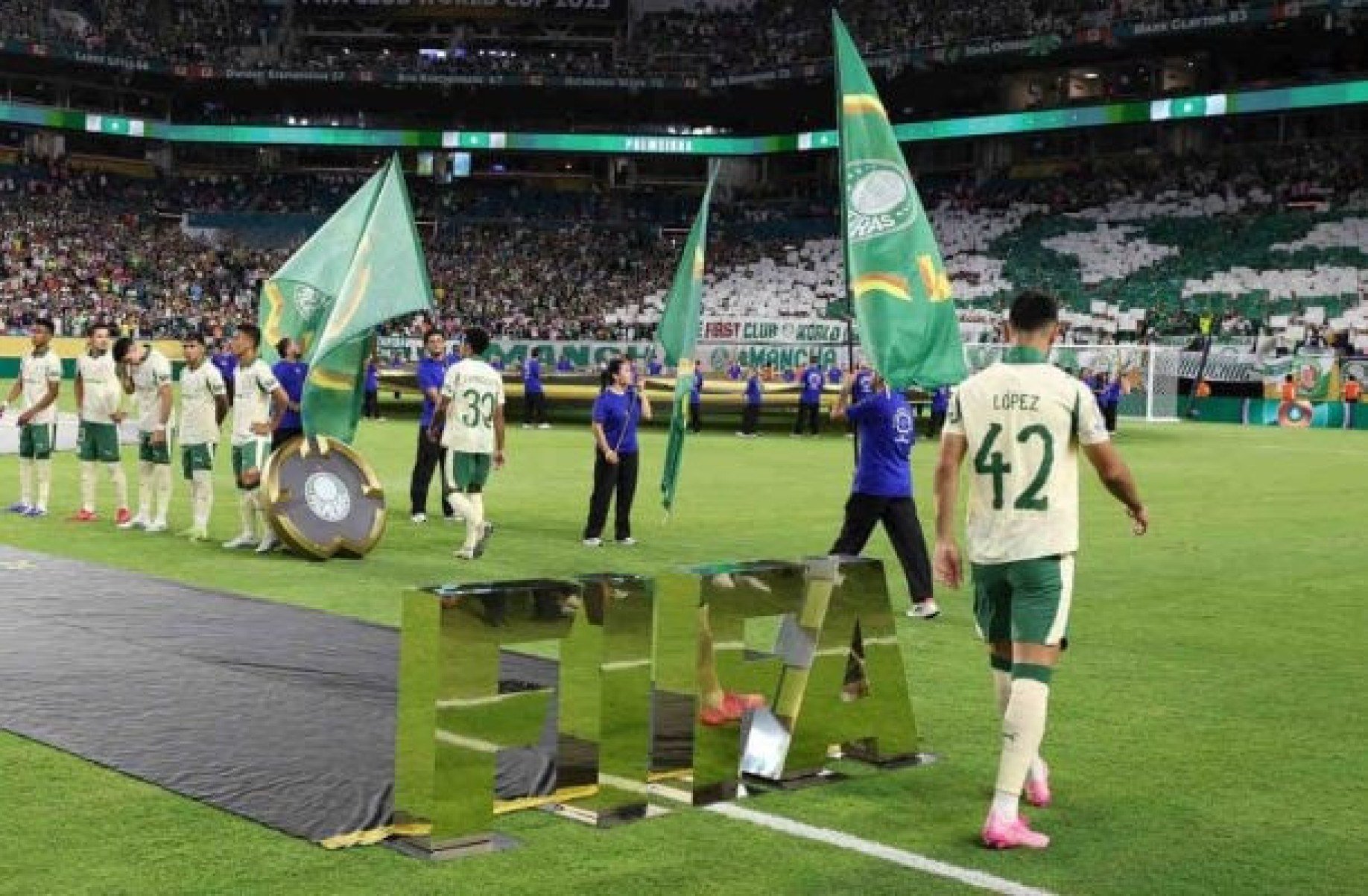 Palmeiras e Fluminense marcam golaço para o Airbnb no Mundial de Clubes
