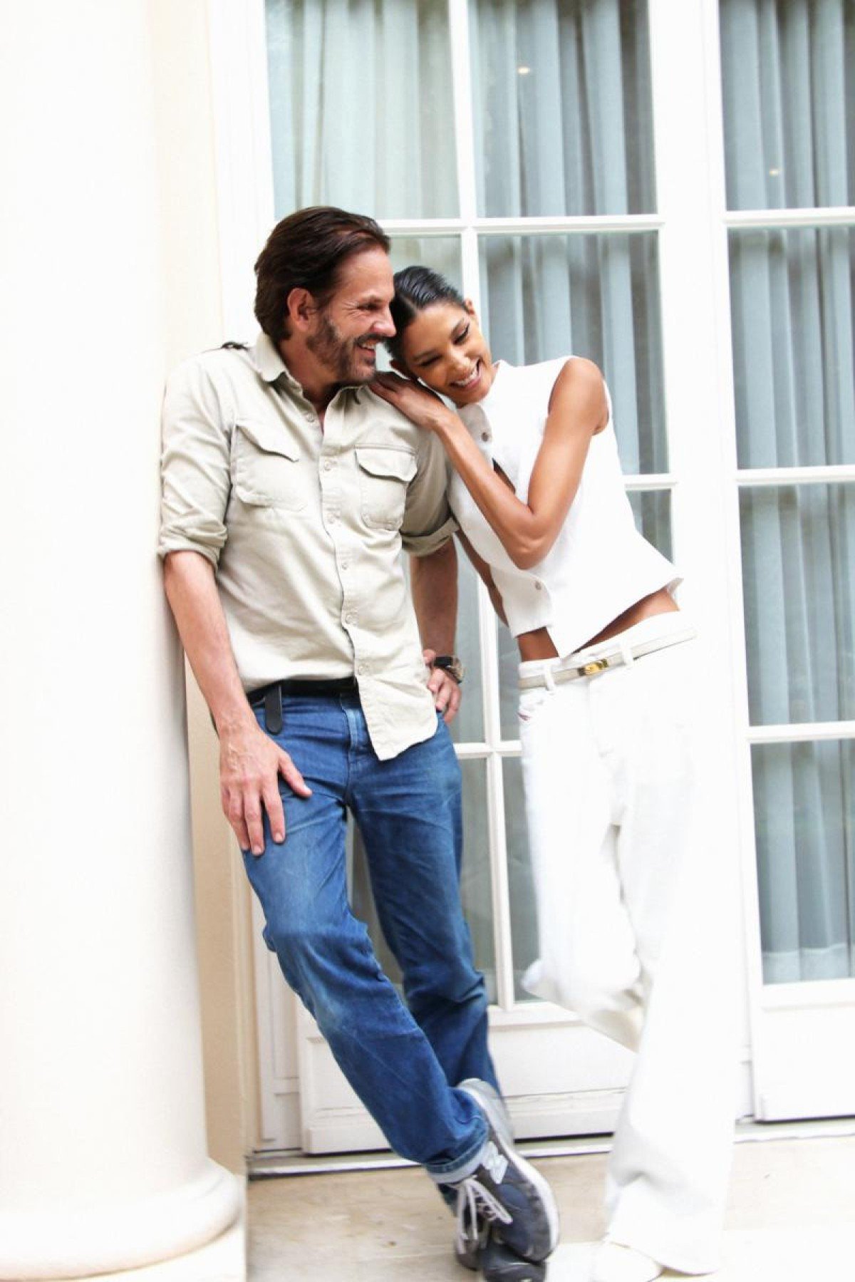 Thayná Soares e Ronald Van der kemp       