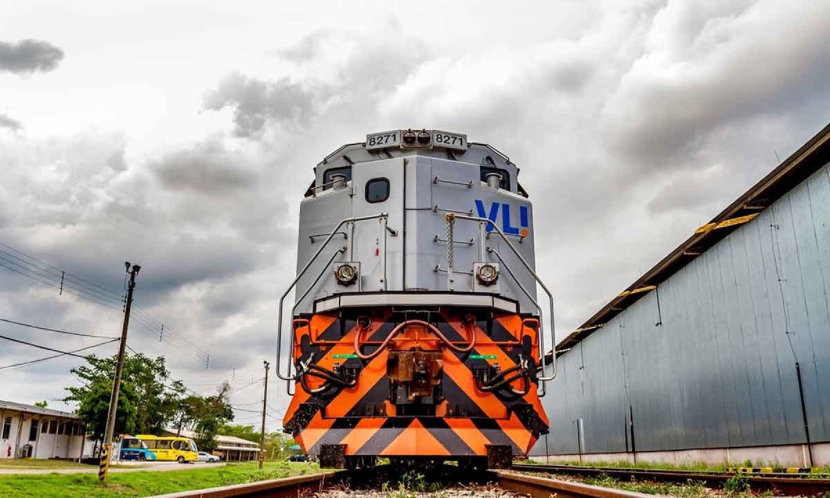 Na ferrovia