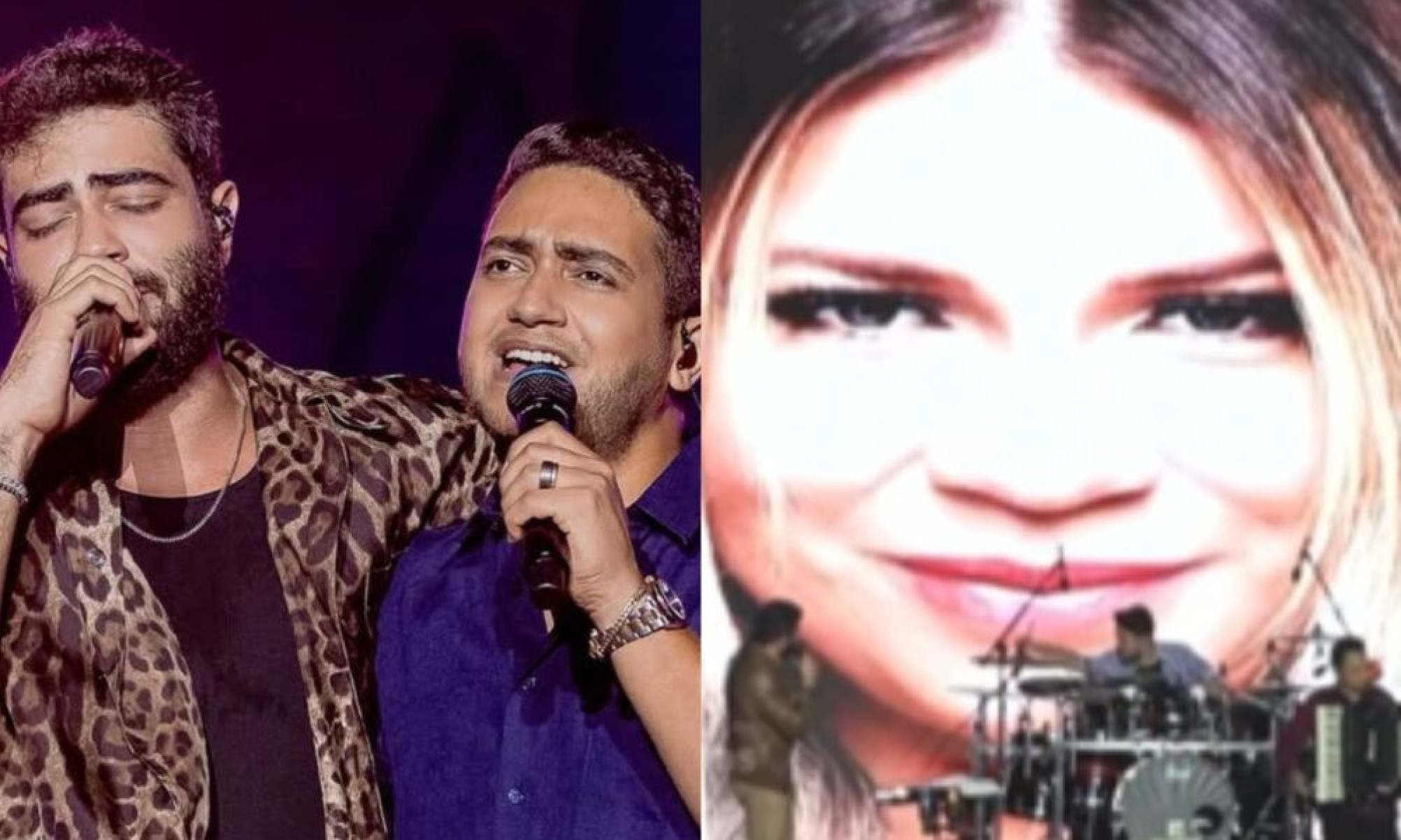 Henrique &#038; Juliano emocionam fãs com tributo a Marília Mendonça em show lotado