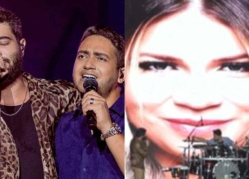 Henrique & Juliano emocionam fãs com tributo a Marília Mendonça em show lotado -  (crédito: Tupi - Pablo Oliveira)