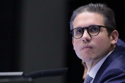 Estudo vê o ‘colapso simbólico’ de Hugo Motta nas redes sociais -  (crédito: Platobr Politica)