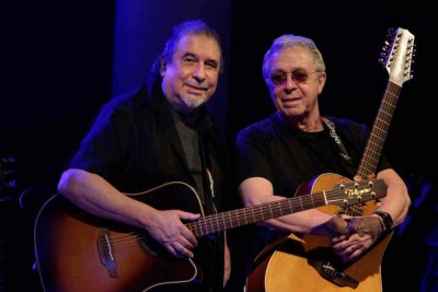 Sá & Guarabyra farão show no formato acústico, mas com apoio de banda, tocando os grandes sucessos dos 50 anos de estrada -  (crédito: Nilton Fukuda/Divulgação)