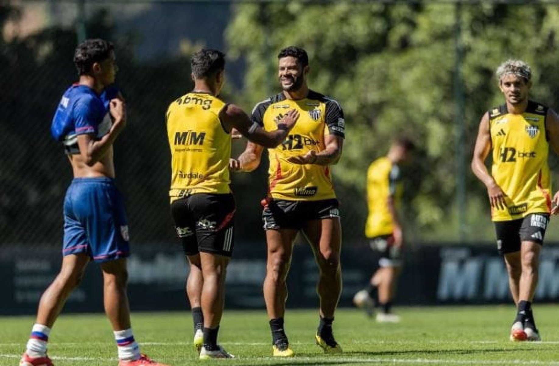 Atlético, em seu CT, vence jogo-treino contra o Betim