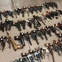 Compra de armas cai 91% sob Lula, mas número de fuzis volta a crescer em 2025 - Divulgação/ Polícia Civil