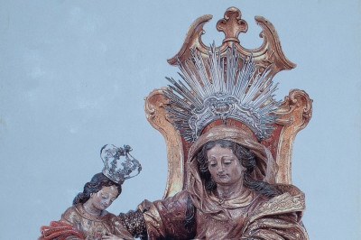 Imagem de Santa Mestra, do século 18 -  (crédito: Reprodução)