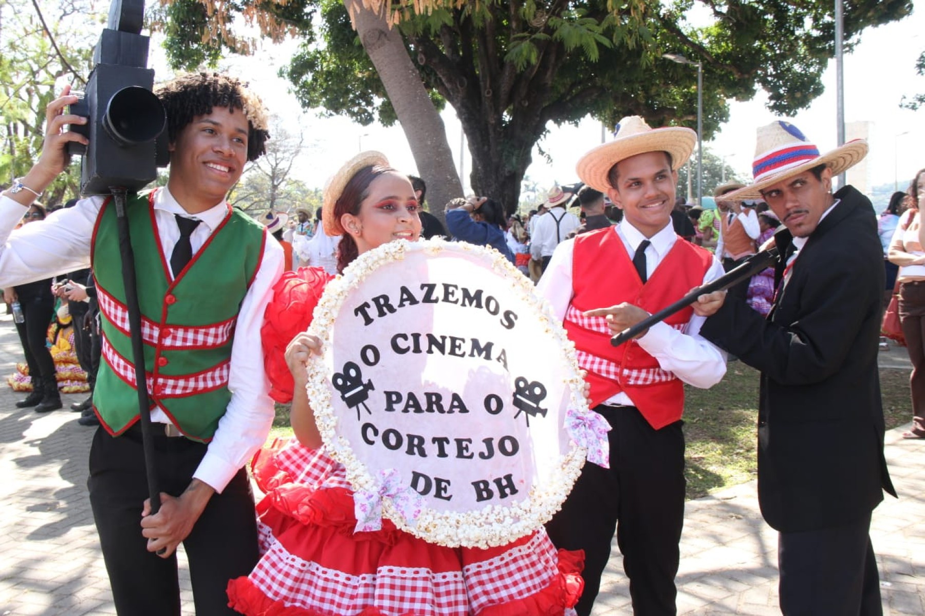 Cortejo Junino marcou o início da 46ª edição do Arraial de Belô-Jair Amaral/EM/D.A. Press