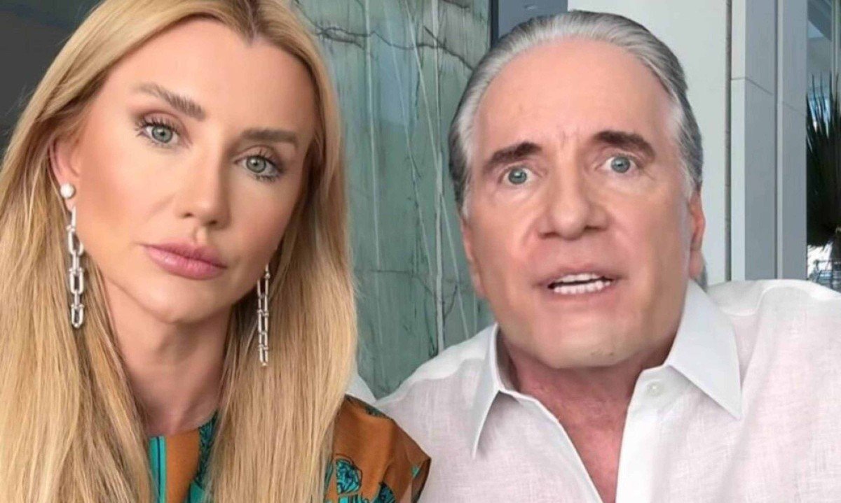 Ana Paula Siebert e Roberto Justus denunciam ameaças contra a filha após polêmica com bolsa de grife -  (crédito: Tupi - Pablo Oliveira)